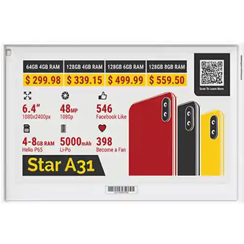 Nhãn điện tử DIGI G3 INFOTAG 7.5 inch